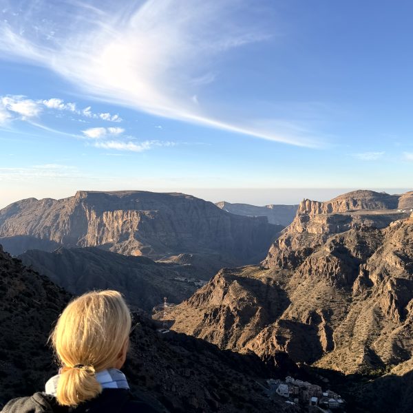 Canyons & Schluchten Richtung Jabal Shams