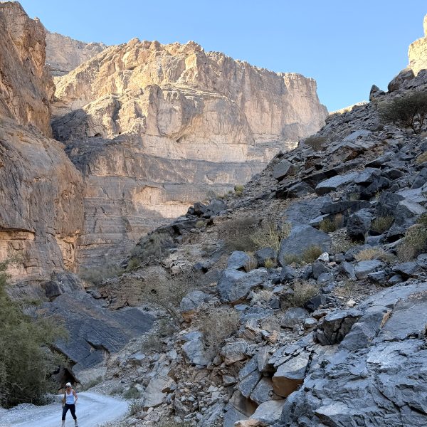 Canyons & Schluchten Richtung Jabal Shams