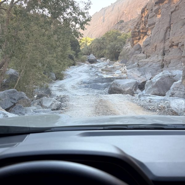 Canyons & Schluchten Richtung Jabal Shams