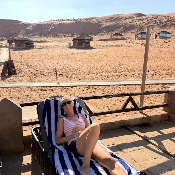 Ankunft im Sama Al Wasil Camp
