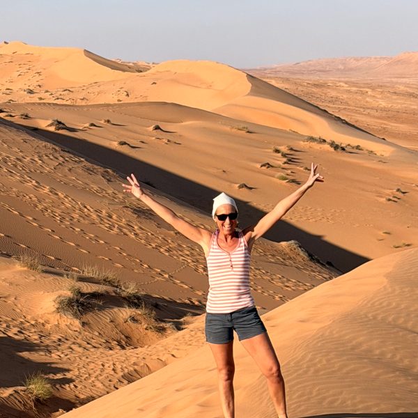 Wahiba Sands: Dünen, Kamele und Sonnenuntergang