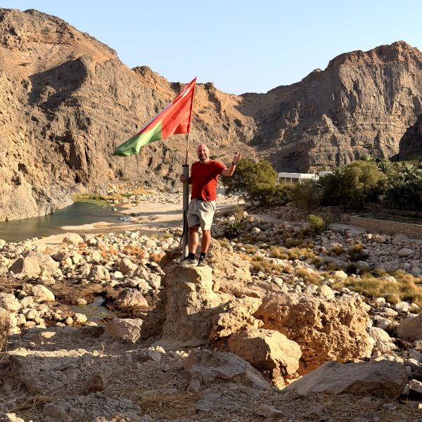 Morgen am Wadi und Rückfahrt nach Muscat