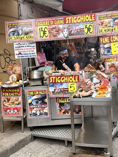 Mercato di Ballarò und Streetfood