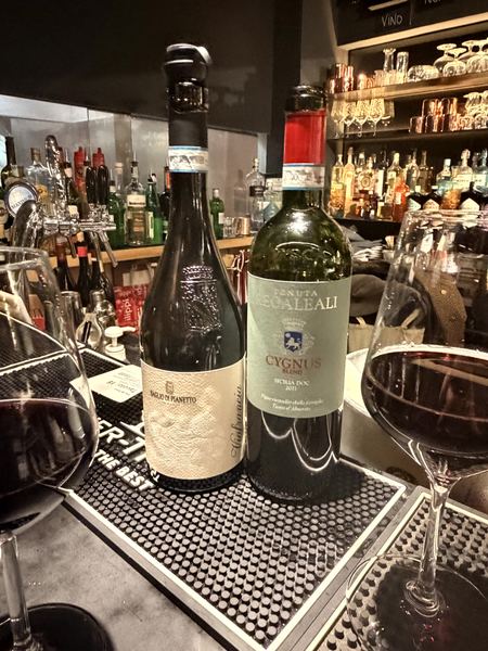 Naturwein, Abendessen und Palermo bei Nacht