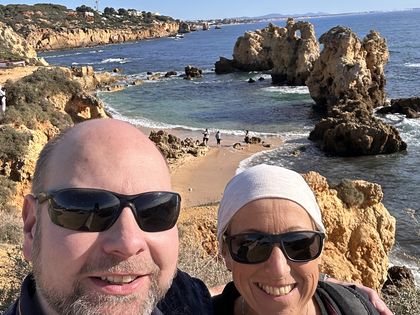 Weihnachten an der Praia da Falésia
