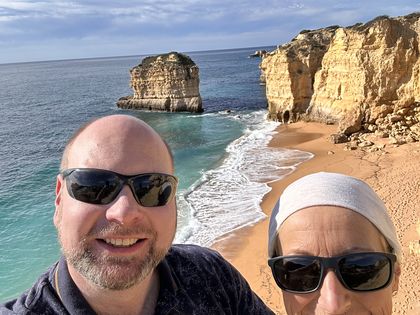 Weihnachten an der Praia da Falésia