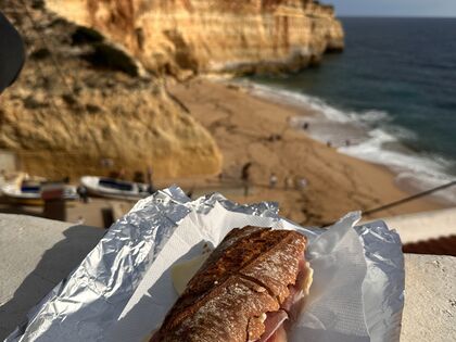 Weihnachten an der Praia da Falésia