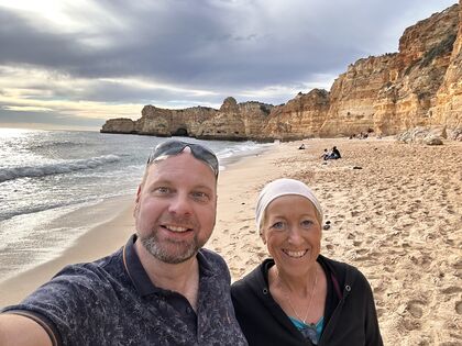 Weihnachten an der Praia da Falésia