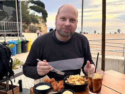 Weihnachten an der Praia da Falésia