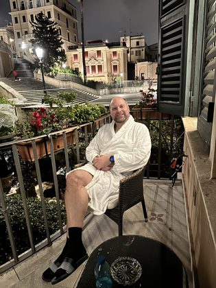 Morgen an der Piazza di Spagna