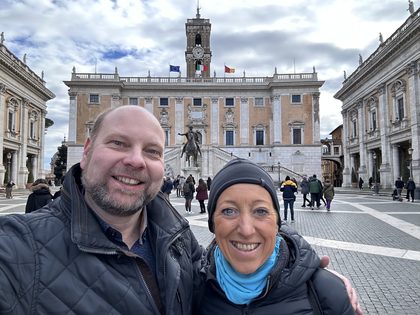 Vittoriano, Kapitol und Forum Romanum