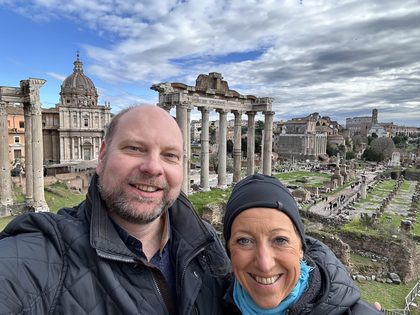 Vittoriano, Kapitol und Forum Romanum