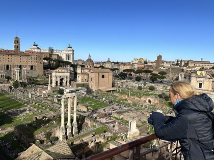 Vittoriano, Kapitol und Forum Romanum