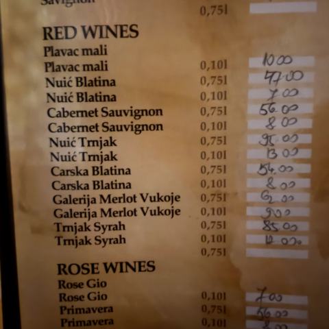 Nachmittag zwischen Essen, Bier, Wein und alten Bars