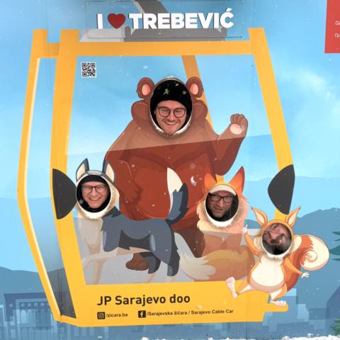 Trebević – Seilbahn, Schnee und Olympische Bobbahn