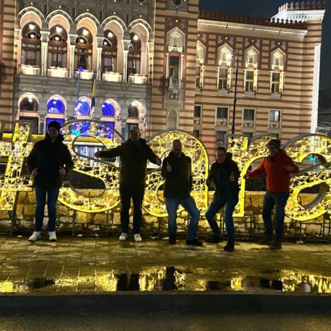 Ergänzende Gruppenbilder vom ersten Abend