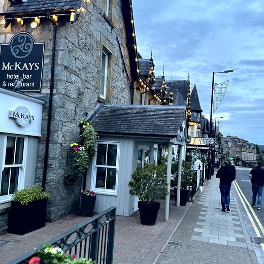 Abend in Pitlochry – Hotel, Dinner und entspannte Ausklänge