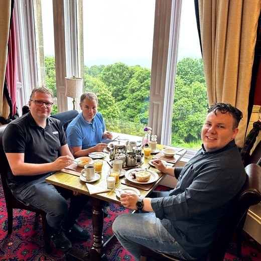 Frühstück im Atholl Palace – klassischer Start in den Tag