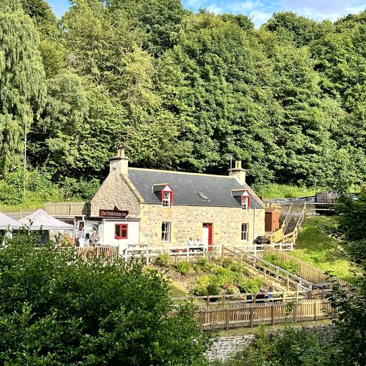 Ankunft in Craigellachie – Hotel, Fiddichside und Spey Inn