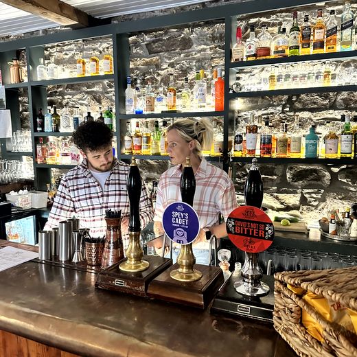 Ankunft in Craigellachie – Hotel, Fiddichside und Spey Inn