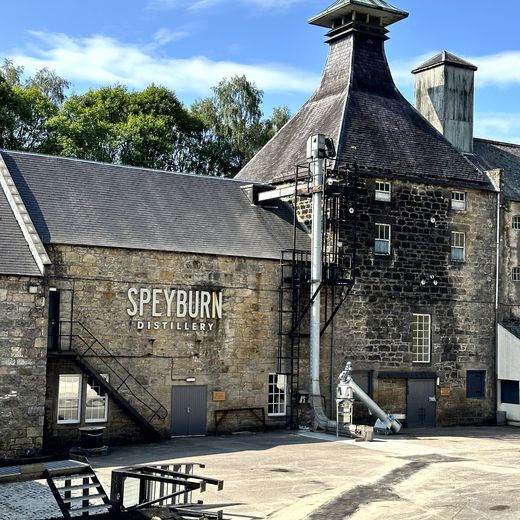 Speyburn Distillery – Granty Burn, Travel Exclusives und erste Bottlings des Tages