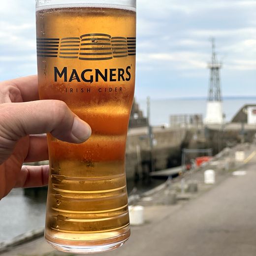 Hafen, Pints und Abendstimmung in Lossiemouth