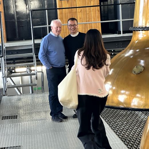 The GlenAllachie – Führung durch Produktionsbereiche und Spirit Safes