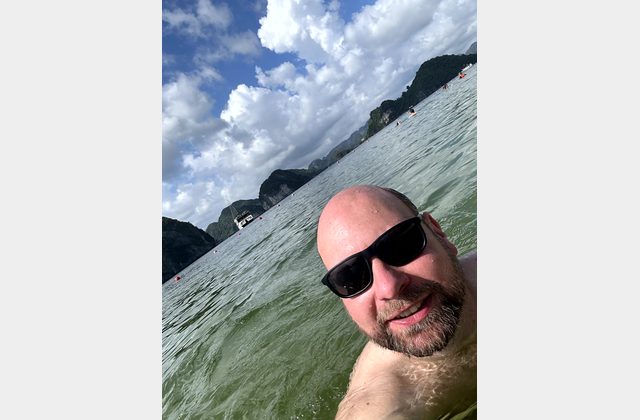 Morgen in der Halong-Bucht – Strand, Baden und letzte Ausblicke