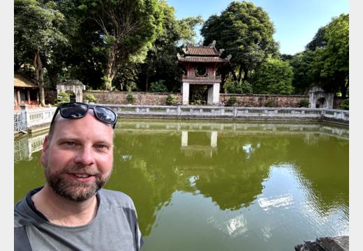 Zurück in Hanoi – Tempel der Literatur, Café und letzte Stadtblicke