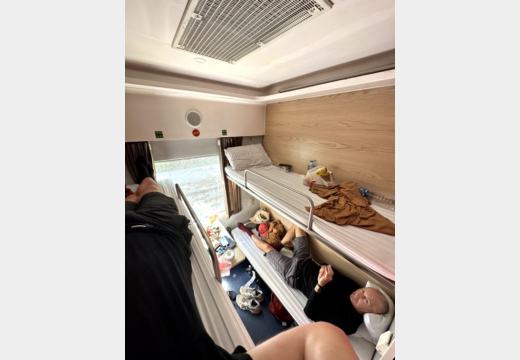 Morgen im Zug und Ankunft in Hue