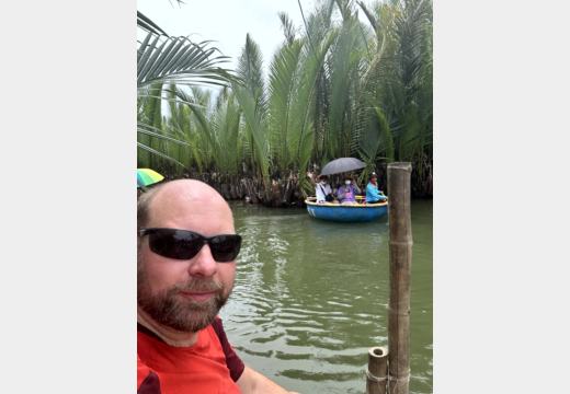 Radtour bei Hoi An – Reisfelder und Coconut-Basket-Boats