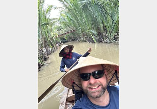 Mekong-Delta / Ben Tre – Boot, Kokosprodukte, Honigtee, Reispapier, Elefantenohrfisch und Sampan