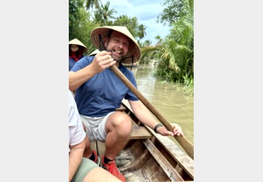 Mekong-Delta / Ben Tre – Boot, Kokosprodukte, Honigtee, Reispapier, Elefantenohrfisch und Sampan