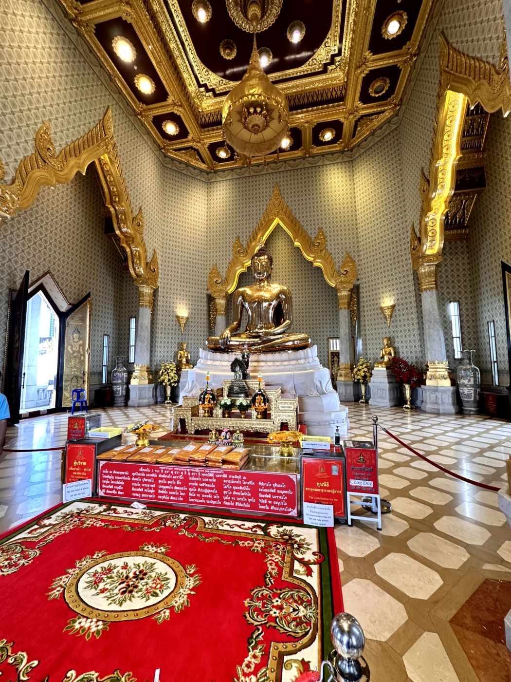 Von Siem Reap nach Bangkok – Ankunft, Hotel und Goldener Buddha