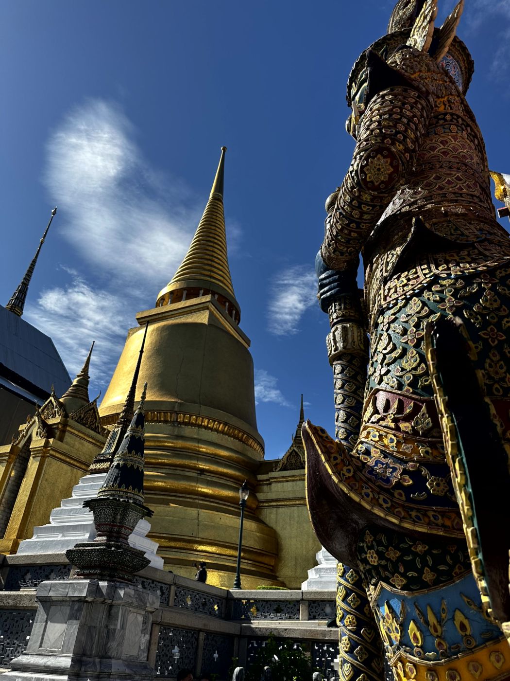 Großer Tempelmorgen – Grand Palace, Wat Phra Kaeo und Wat Pho