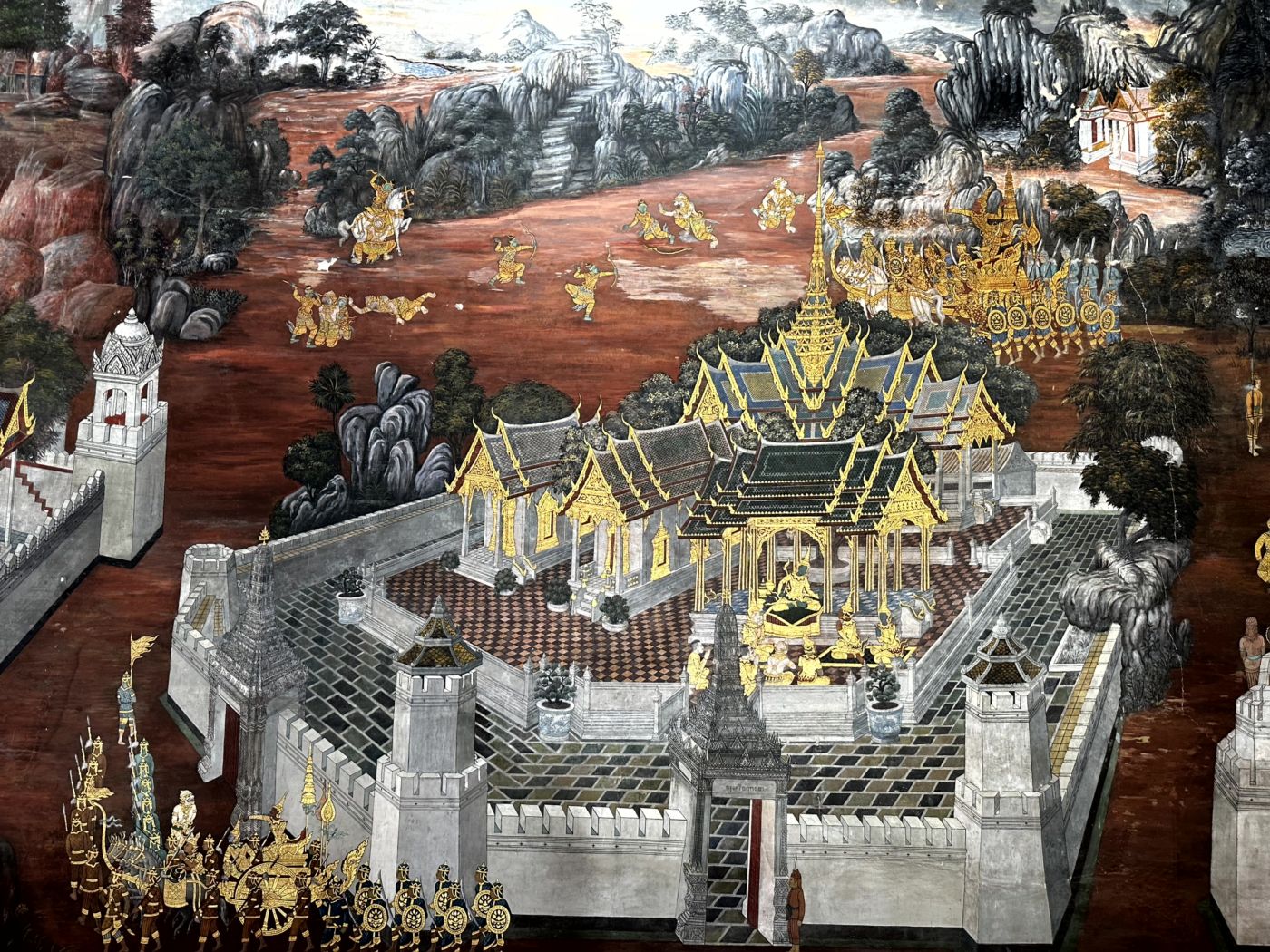 Großer Tempelmorgen – Grand Palace, Wat Phra Kaeo und Wat Pho