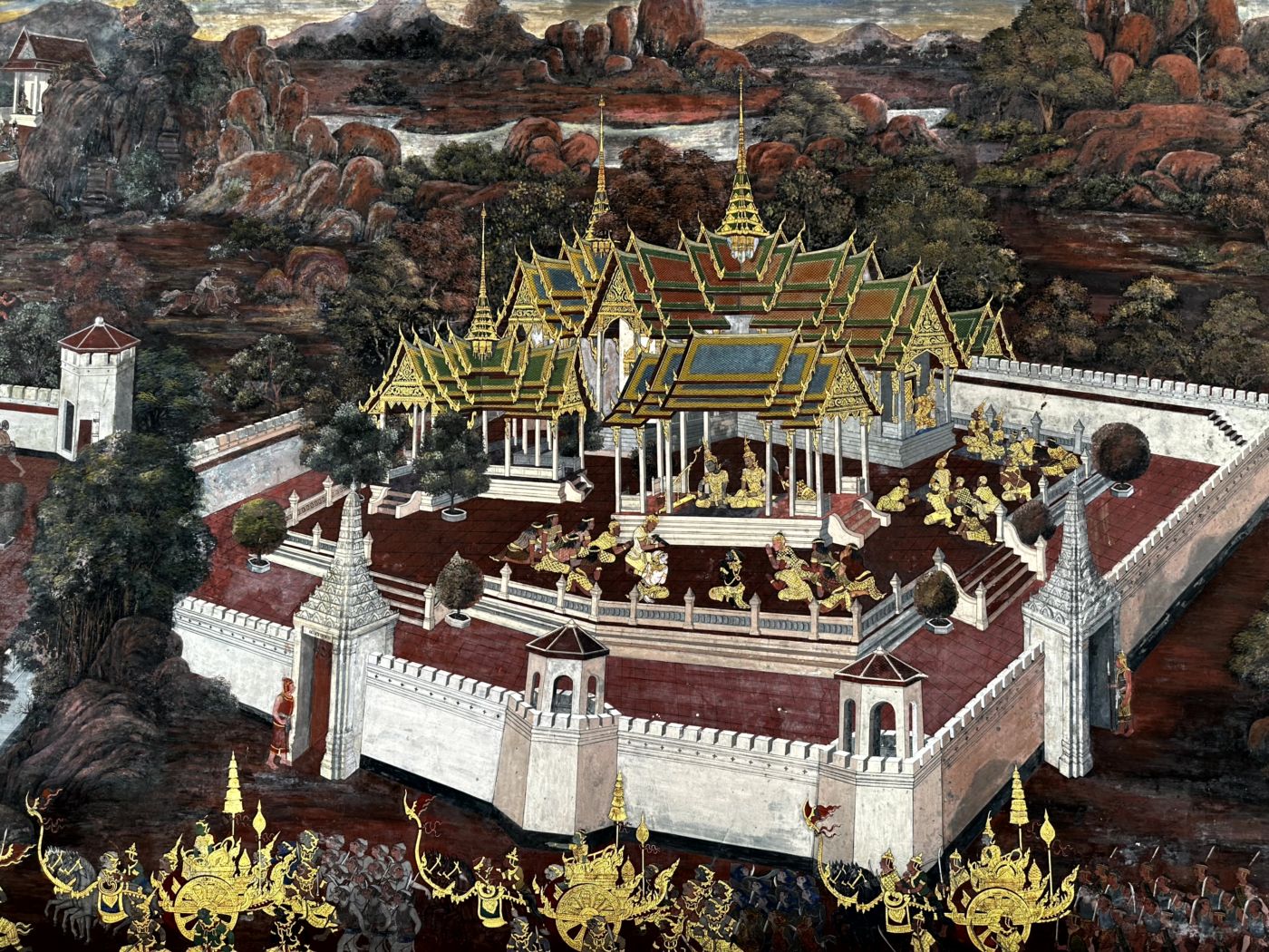 Großer Tempelmorgen – Grand Palace, Wat Phra Kaeo und Wat Pho