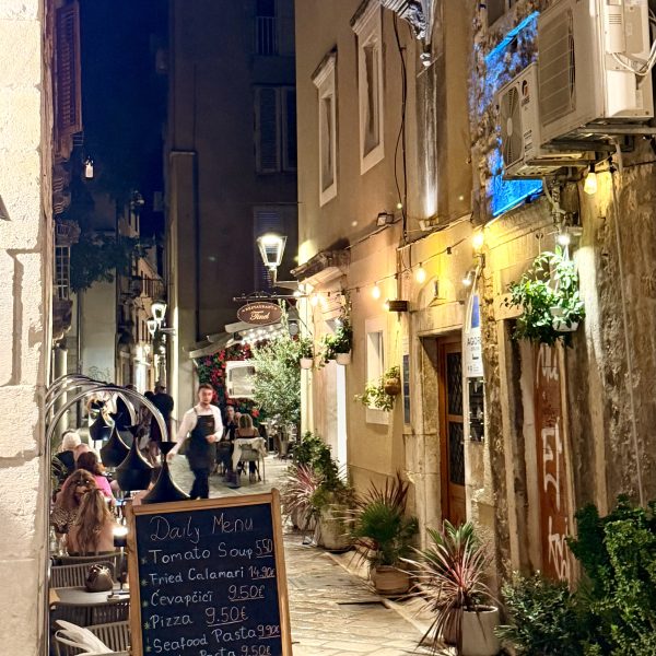 Erster Abend in der Altstadt