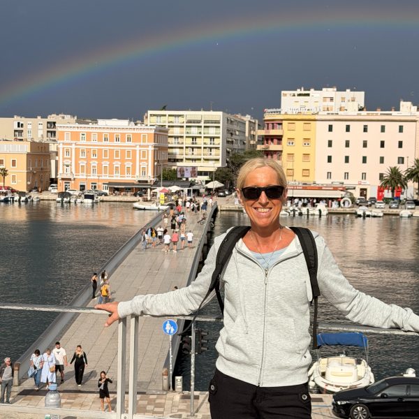 Nachmittag – Kaffee, Regenbogen und Meeresorgel