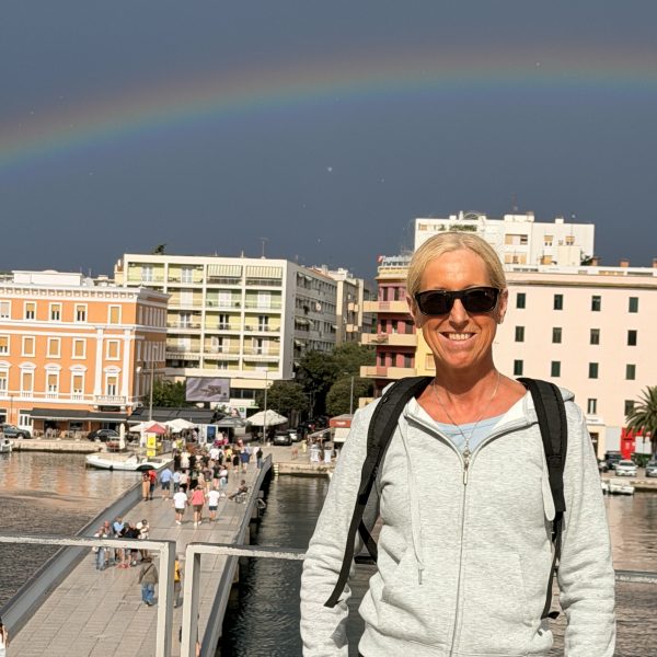 Nachmittag – Kaffee, Regenbogen und Meeresorgel