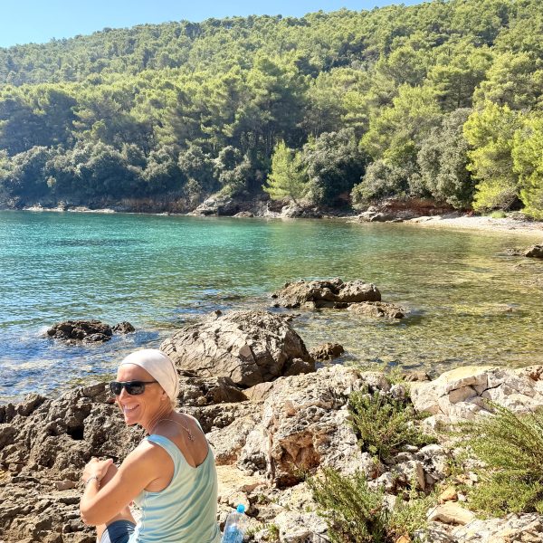 Fahrt nach Preko und Wanderung